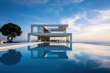 Luxury villa with pool.