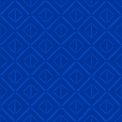 hand drawn stripes and squares. folk decorative art. blue geometric repetitive background. vector seamless pattern. fabric swatch. wrapping paper. continuous design template for linen, home decor