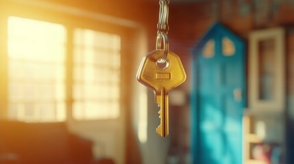 Landlord key for unlocking house is plugged into the generative ai