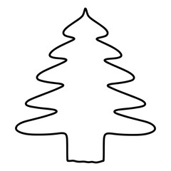 Tree drawing for decor