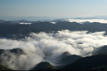 野迫川村の雲海