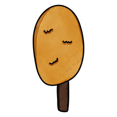 Tree drawing for decor