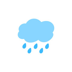 weather icon set sun rain thunderstorm dew wind snow cloud night sky for forecast