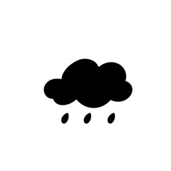 weather icon set sun rain thunderstorm dew wind snow cloud night sky for forecast