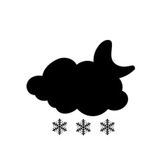 weather icon set sun rain thunderstorm dew wind snow cloud night sky for forecast