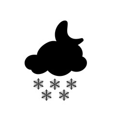 weather icon set sun rain thunderstorm dew wind snow cloud night sky for forecast