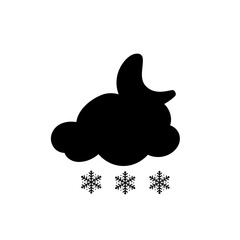 weather icon set sun rain thunderstorm dew wind snow cloud night sky for forecast