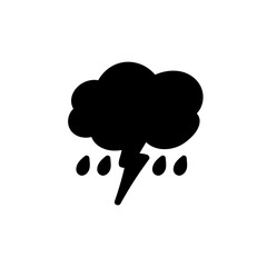 weather icon set sun rain thunderstorm dew wind snow cloud night sky for forecast