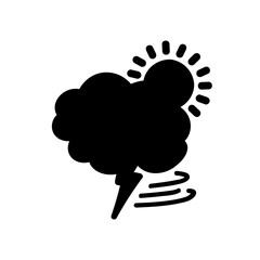 weather icon set sun rain thunderstorm dew wind snow cloud night sky for forecast