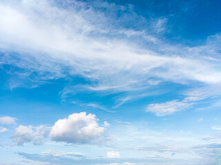 Obraz premium blue sky and clouds