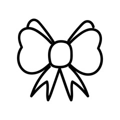 ribbon, gift ribbon bow,Shiny red satin ribbon on white background. Vector red bow and ribbon. Christmas gift, valentines day, birthday wrapping element