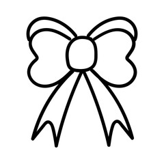 ribbon, gift ribbon bow,Shiny red satin ribbon on white background. Vector red bow and ribbon. Christmas gift, valentines day, birthday wrapping element