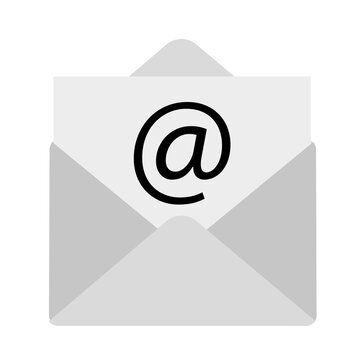 Open mail icon vector image