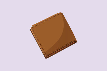 Male clothing and accessories concept. Colored flat vector illustration isolated. 