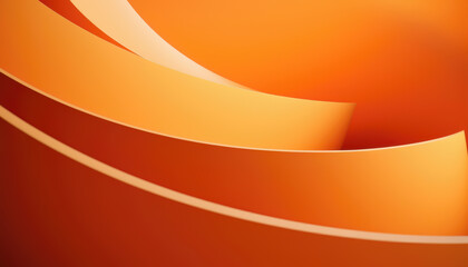 Bright Orange Background © BazziBa