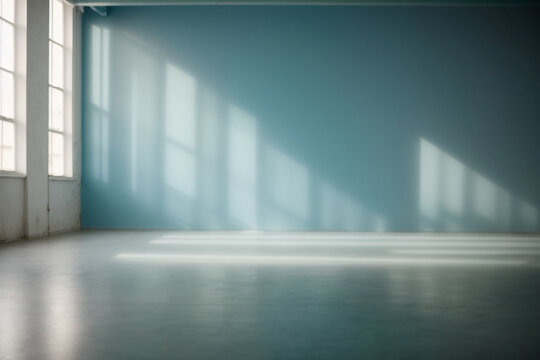 Light blue wide background, abstract wall studio room 3031771