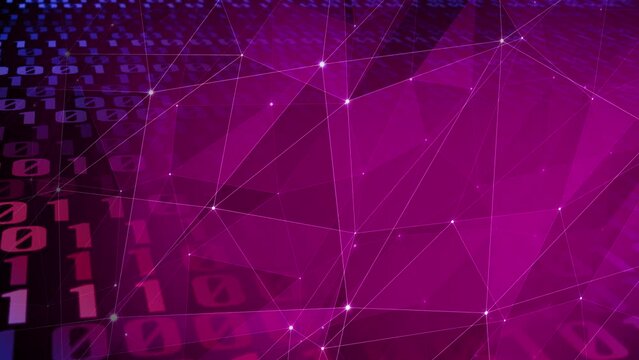 Cybercrime in the digital era safeguarding against virus attacks and ensuring data privacy. The abstract visual of modern technology connecting the dots between ai and interconnected systems
