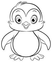 Walking Penguin Cartoon