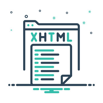 Mix  icon for xhtml 