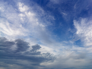 Obraz premium blue sky with clouds