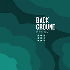 Obraz premium Abstract geometric pattern seamless background with Green colour palette