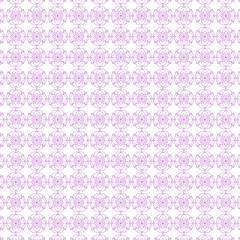 ogee seamless pattern monochrome geometric background. Vector illustration