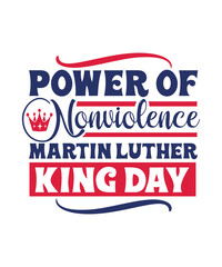 power of nonviolence martin luther king day svg