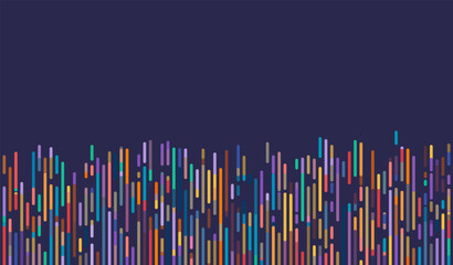 Dna test infographic. Genome sequence map.