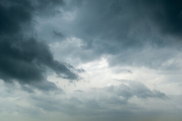 Fototapeta na wymiar Sky and dark clouds