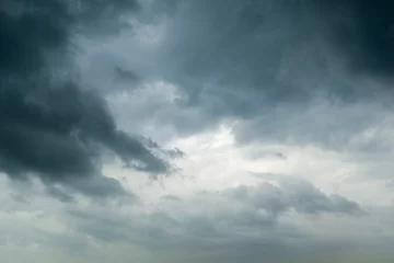 Tuinposter Sky and dark clouds © gui yong nian