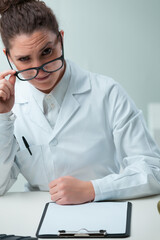 Scientist, black glasses, challenges damaging false claims