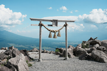 車山神社の鳥居