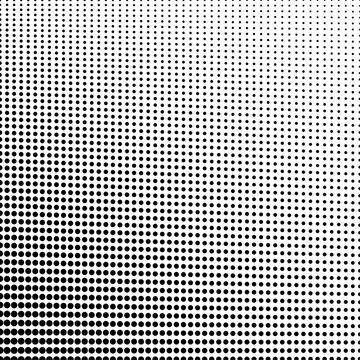 Halftone abstract background vector dot pattern gradient or noise grain pointillism. Dots gradient or dotwork pattern with stipple effect on halftone background