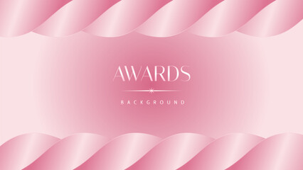 Pink light luxury award graphic background. Modern template premium corporate abstract design. Template trophy banner certificate dynamic. Vector illustration.