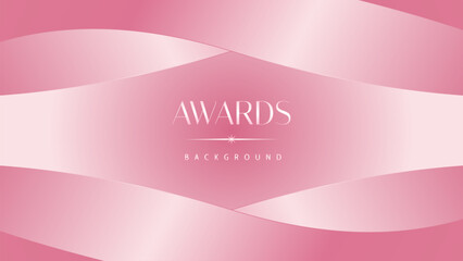 Pink light luxury award graphic background. Modern template premium corporate abstract design. Template trophy banner certificate dynamic. Vector illustration.