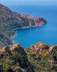 Piana coves and the Gulf of Porto