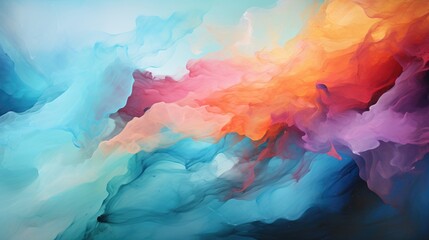 Abstract watercolor paint background - obrazy, fototapety, plakaty