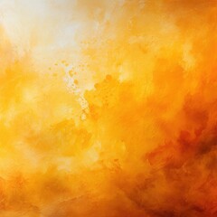 Abstract Orange watercolor paint background