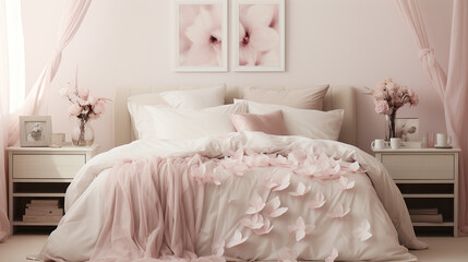 Modern Interior Design, 3D Render, 3D Illustration