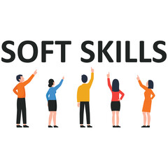 Soft Skills in Business Illustration

