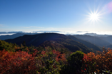 Climbing  Mount Taishaku and Tashiro, Fukushima, Japan