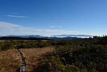 Climbing  Mount Taishaku and Tashiro, Fukushima, Japan