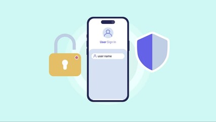 Login security system with safe and reliable user data privacy protection