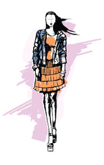 SKETCH. fashion girls