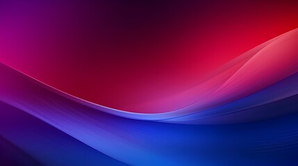 Dark blue violet purple magenta pink red abstract background for design. Color gradient, ombre. Bright light. Neon glow, shine template. Rough grain noise design wallpaper. generative AI