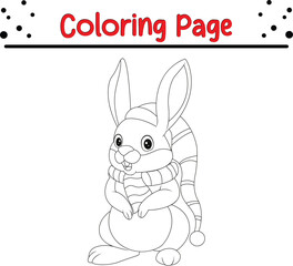 Black and white vector illustration for coloring book