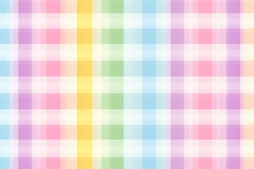 rainbow gingham seamless pattern background 