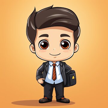 Cute Cartoon Boy