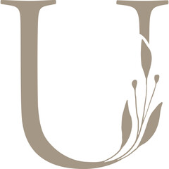 Botanical Letter U