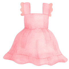 cute  baby shower girl pink dress